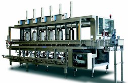 BEER: Automatic systems over 200 kegs/hour.  